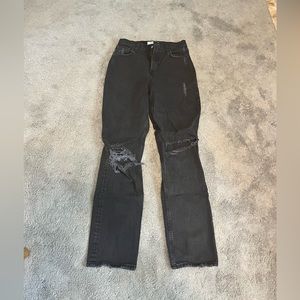 Abercrombie Curve Love The 90s Straight Ultra High Rise Size 28 Long